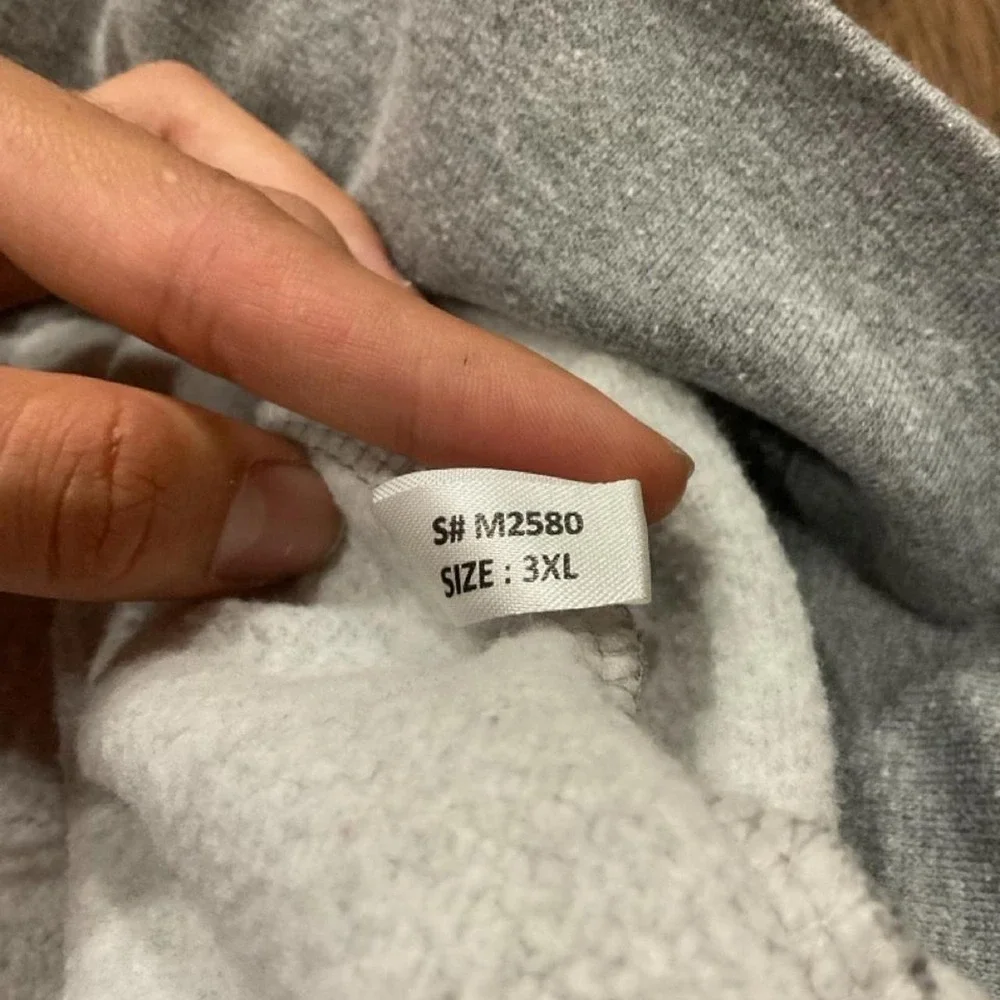 Gray Cotton Heritage hoodie